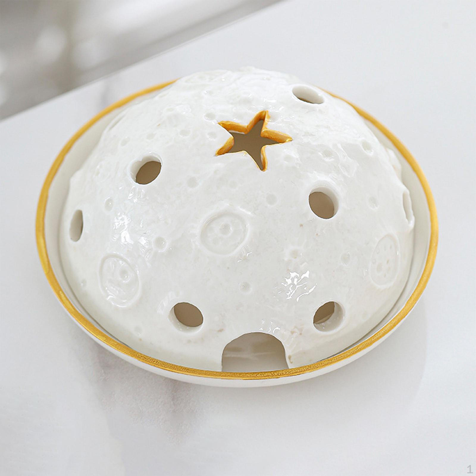 Ceramic Incense Holder Palo Santo Tray Practical Table Decoration Home Decor for Toilet
Ceramic Incense Holder Palo Santo Tray Practical Table Decoration Home Decor for Toilet
