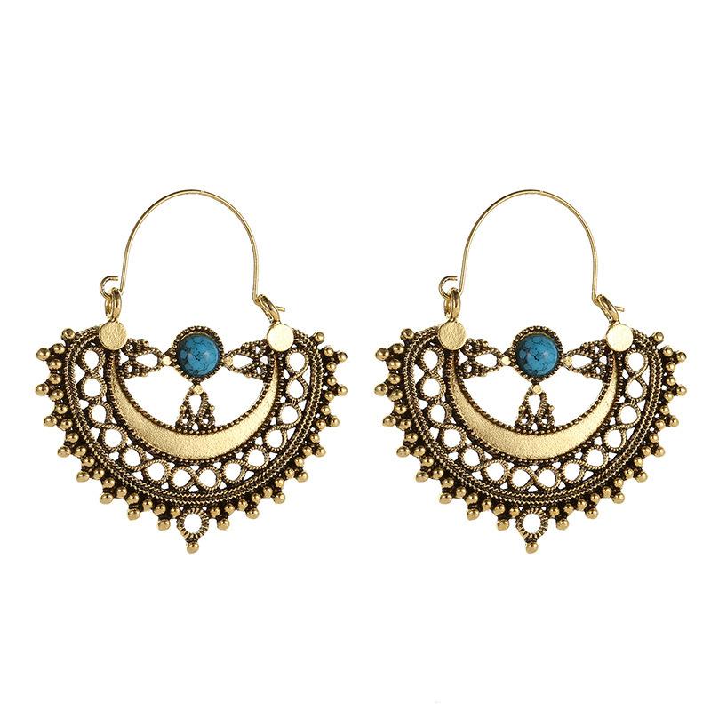 Vintage Boho Style Hollow Floral Hoop Earrings for Women Geometric Retro Earring Party Jewelry Gifts
Vintage Boho Style Hollow Floral Hoop Earrings for Women Geometric Retro Earring Party Jewelry Gifts