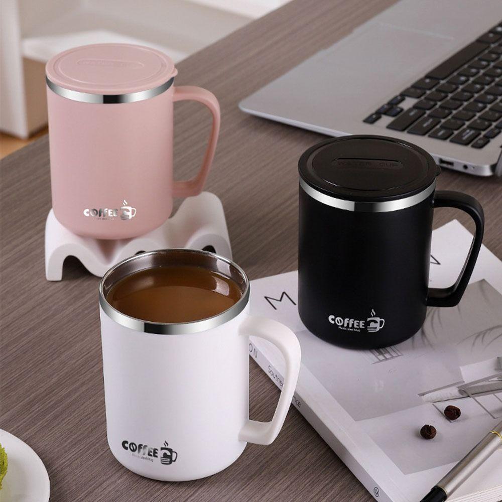 With Handle Insulated Coffee Mug 480Ml Water Cup Fashion Drinking Cup Studnt Drinkware білий
With Handle Insulated Coffee Mug 480Ml Water Cup Fashion Drinking Cup Studnt Drinkware білий
