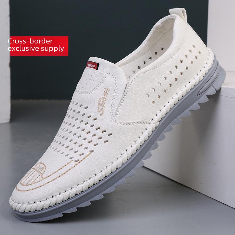 Men s Handmade Summer Leather Loafers - Soft Sole, Breathable, Casual Slip-On Shoes US 10
Men s Handmade Summer Leather Loafers - Soft Sole, Breathable, Casual Slip-On Shoes US 10