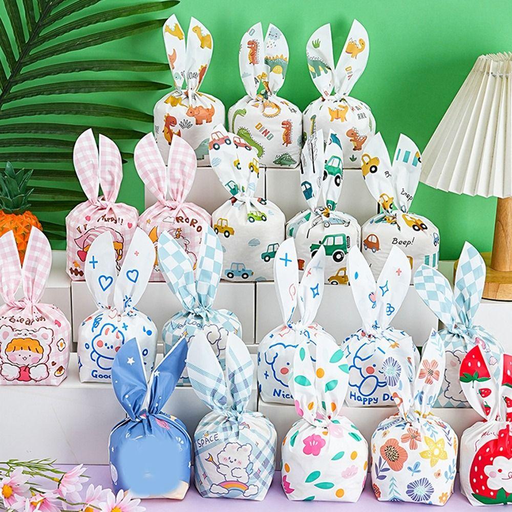50Pcs Plastic Rabbit Ear Candy Bags Animal Pattern Cookie Packaging Bags Children Birthday Party Style 24
50Pcs Plastic Rabbit Ear Candy Bags Animal Pattern Cookie Packaging Bags Children Birthday Party Style 24