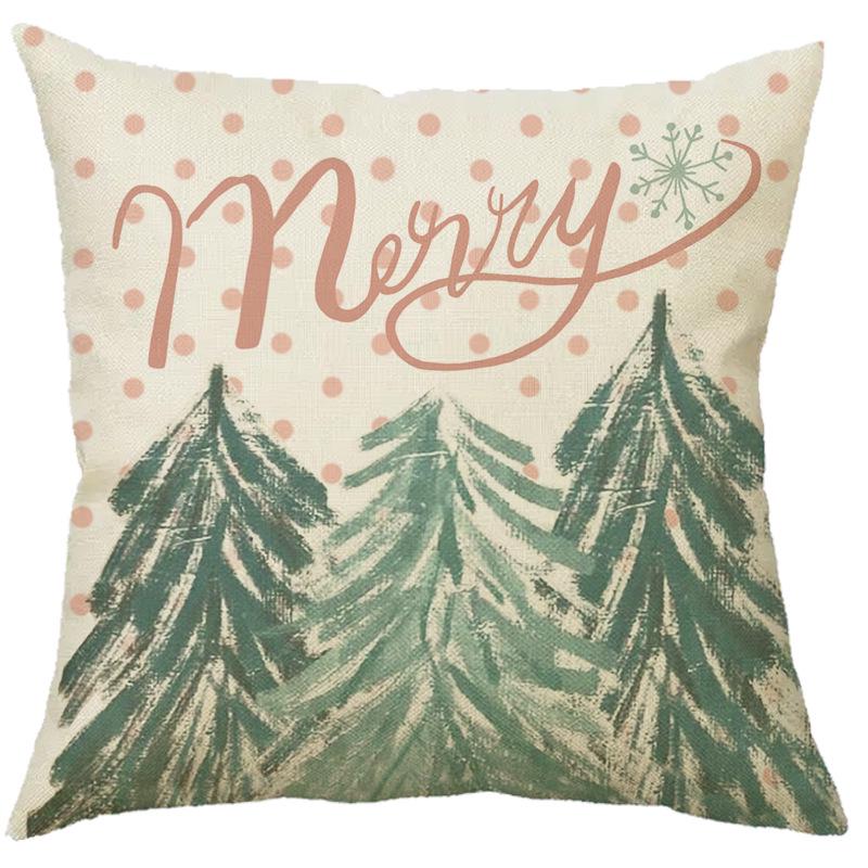 Наволочка с рождественским принтом из льна для дома, дивана, автомобиля и офиса 45cm x 45cm
Наволочка с рождественским принтом из льна для дома, дивана, автомобиля и офиса 45cm x 45cm