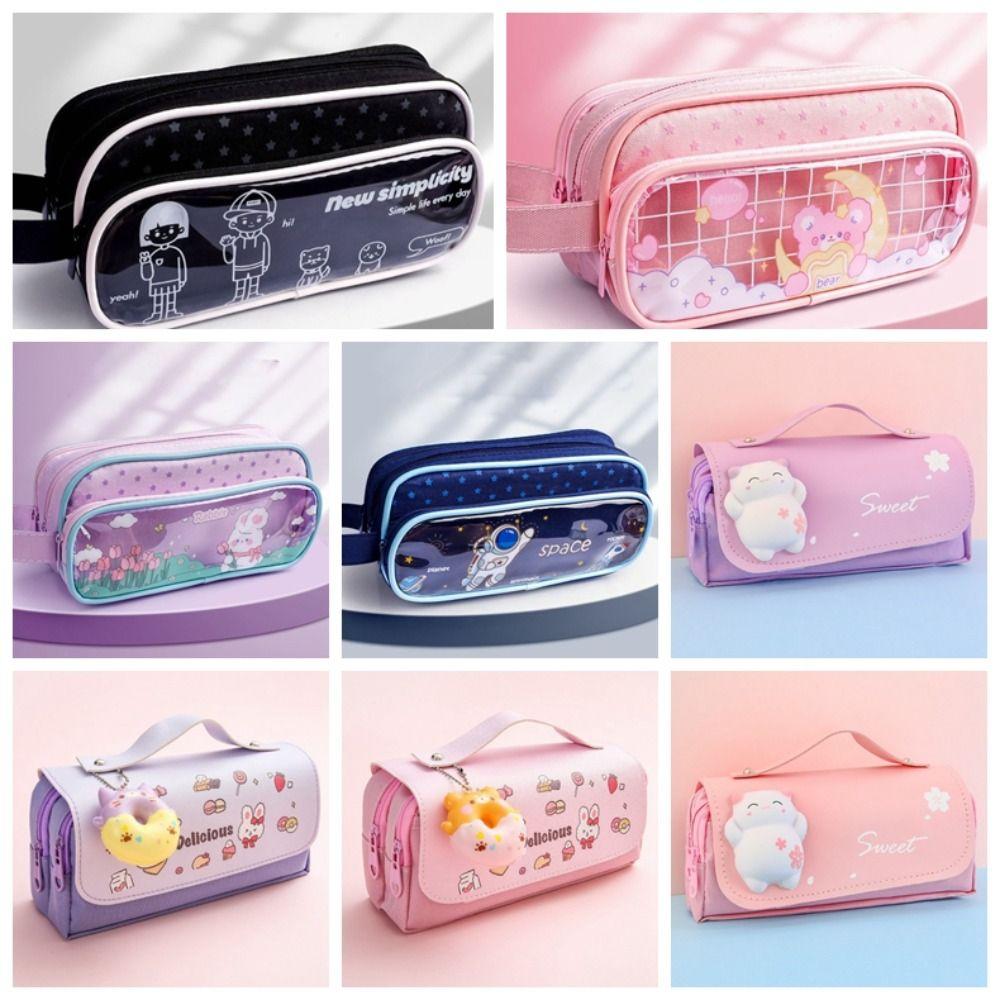 Large Capacity Lattice Pencil Bag Waterproof Kids Pencil Cases Pen Case Office Supplies
Large Capacity Lattice Pencil Bag Waterproof Kids Pencil Cases Pen Case Office Supplies
