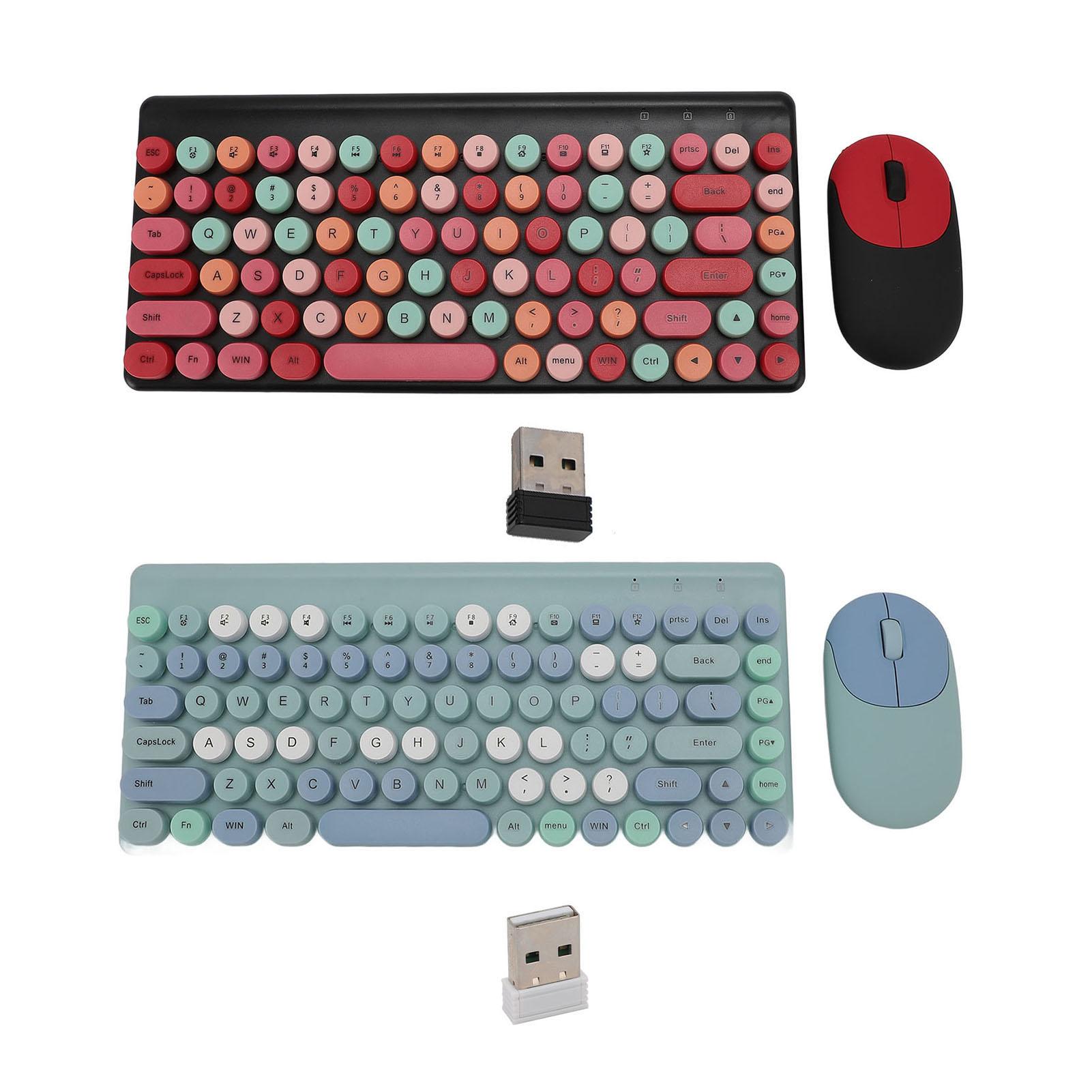 Беспроводная клавиатура и мышь Combo 86 клавиш с USB-приемником Gaming Mixed Color Retro Plug and Play для O Red
Беспроводная клавиатура и мышь Combo 86 клавиш с USB-приемником Gaming Mixed Color Retro Plug and Play для O Red