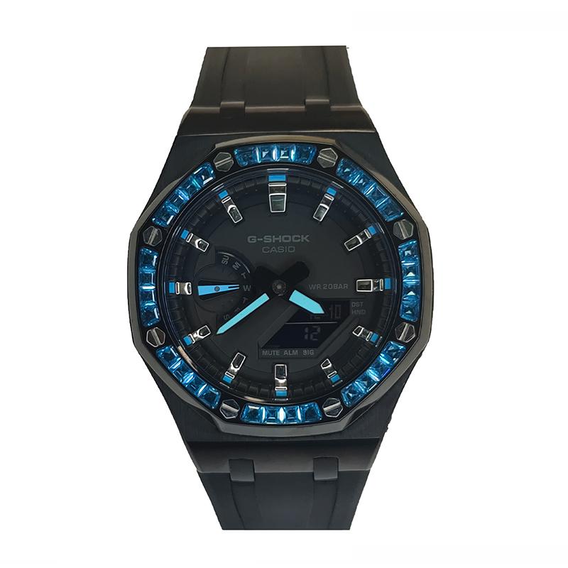 CASIO Men Liquid Crystal,Analog Dual Display Series Black Watch GA-2100-1A1(Watch3--)
CASIO Men Liquid Crystal,Analog Dual Display Series Black Watch GA-2100-1A1(Watch3--)