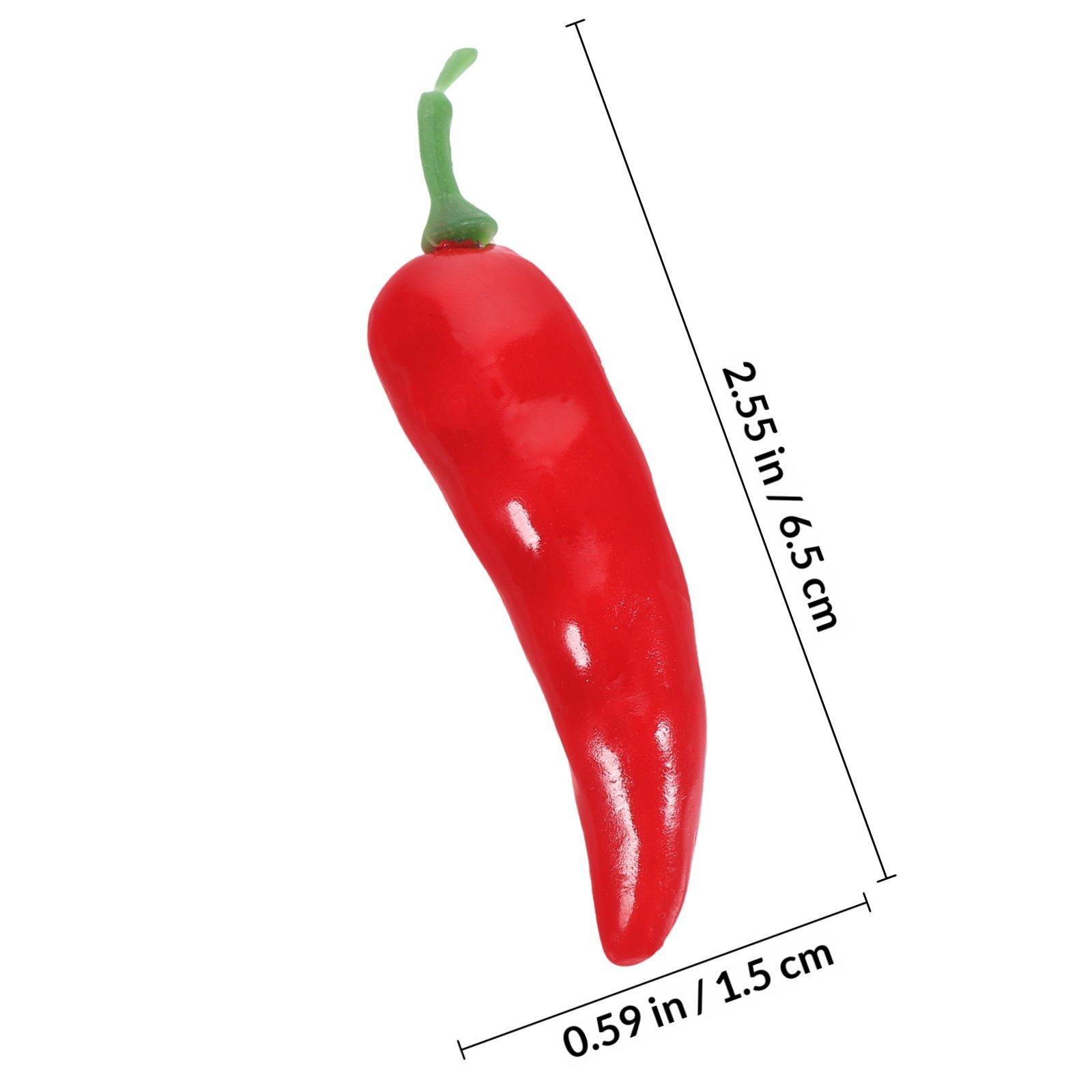 20Pcs Artificial Chili Peppers Realistic Simulation Fake Vegetable Decoration Photo Props Home Shop Display Foams Pepper червоний
20Pcs Artificial Chili Peppers Realistic Simulation Fake Vegetable Decoration Photo Props Home Shop Display Foams Pepper червоний