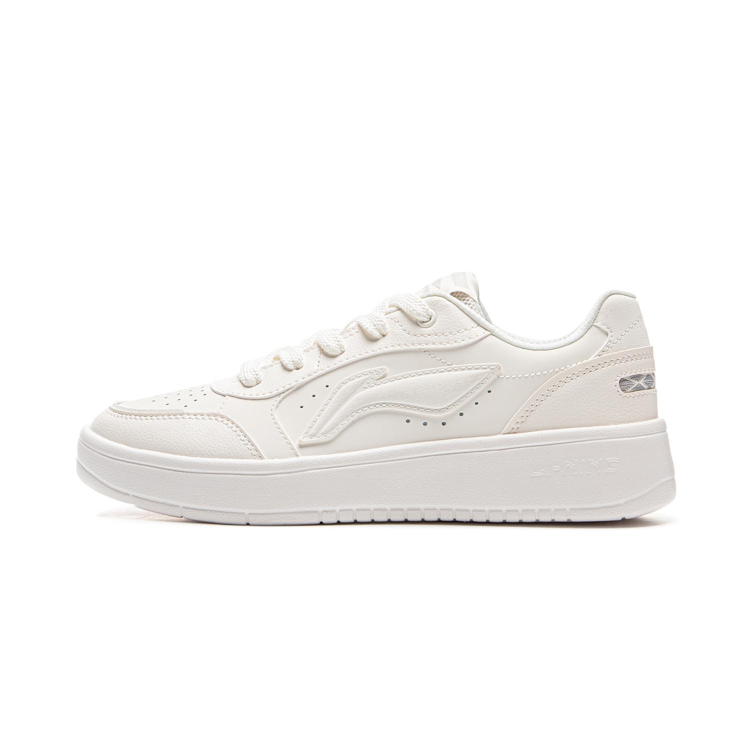 New LiNing Yuanbao Pure Lightweight Breathable Height Increasing Low Top Skateboard Shoes Women s Mist White AGCV148-3 35.5
New LiNing Yuanbao Pure Lightweight Breathable Height Increasing Low Top Skateboard Shoes Women s Mist White AGCV148-3 35.5