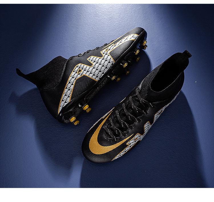 Футбольные бутсы Роналду мужские и женские убийцы высокие шипы AG длинные шипы сломанные шипы TF низкие специальные тренировочные бутсы для подростков и детей 35
Футбольные бутсы Роналду мужские и женские убийцы высокие шипы AG длинные шипы сломанные шипы TF низкие специальные тренировочные бутсы для подростков и детей 35