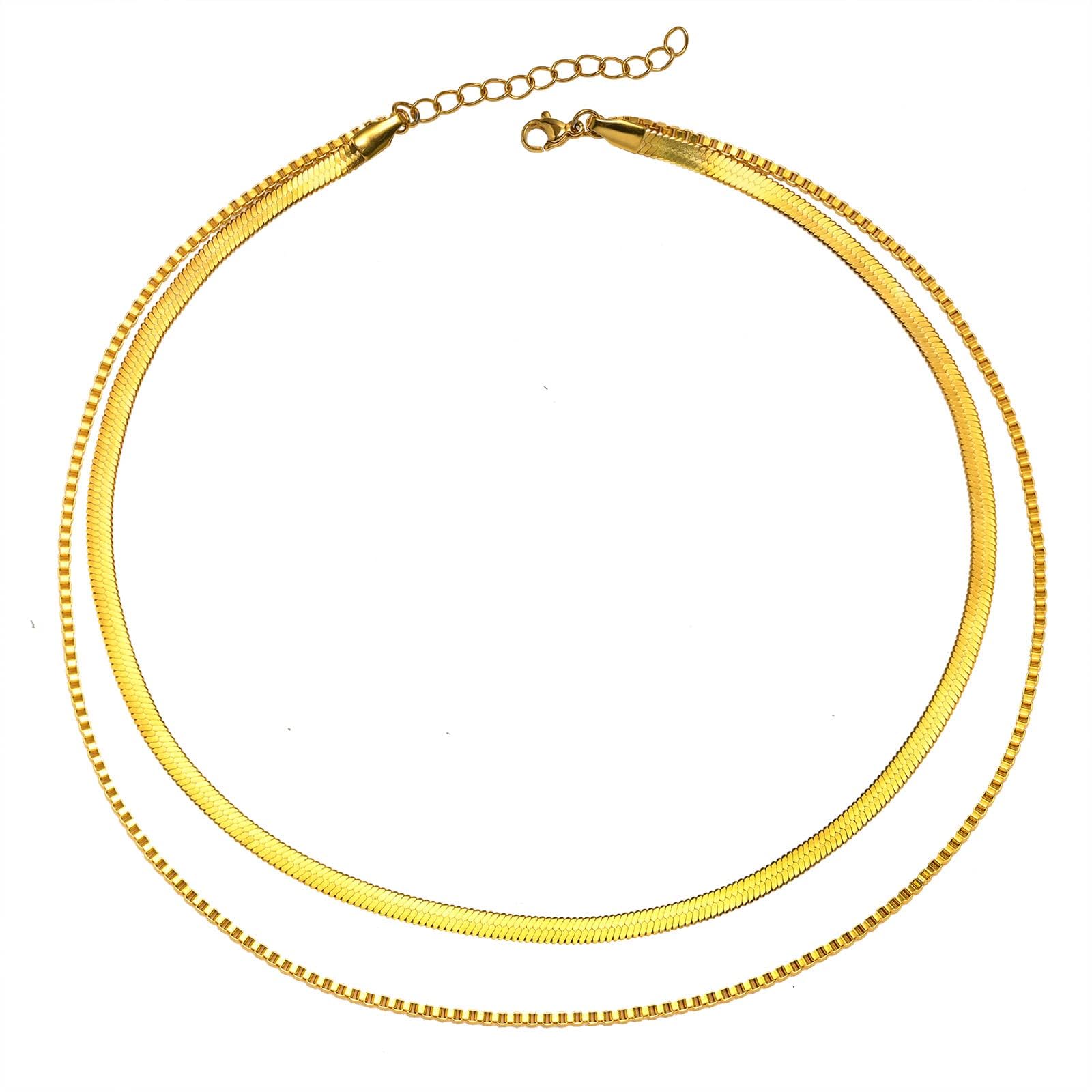 Necklace for snake Venetian chain shiny stainless accessory women, gold, double-strand chain, necklace, surface, steel, hypoallergenic, birthday, золотий
Necklace for snake Venetian chain shiny stainless accessory women, gold, double-strand chain, necklace, surface, steel, hypoallergenic, birthday, золотий