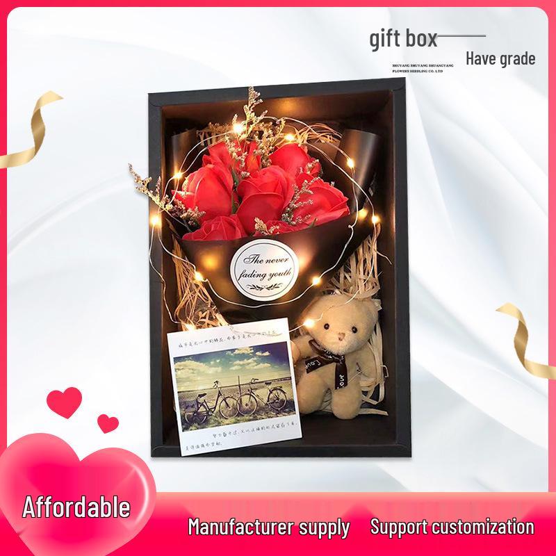 Soap Flower Gift Box: Perfect for Festival, Christmas, Valentine s, Birthday, or Women s Day
Soap Flower Gift Box: Perfect for Festival, Christmas, Valentine s, Birthday, or Women s Day