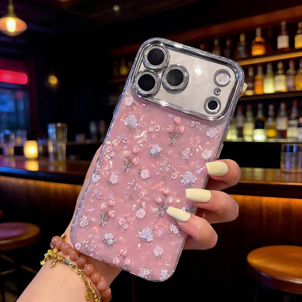 Small Floral Shell Pattern Phone Case for iPhone 17 Pro Max, 16, 15, 11, and Tulip 13 - Perfect for Girls iPhone 17
Small Floral Shell Pattern Phone Case for iPhone 17 Pro Max, 16, 15, 11, and Tulip 13 - Perfect for Girls iPhone 17