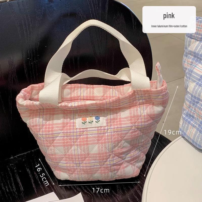 Portable Insulated Lunch Bag - Waterproof Handbag with Thick Aluminum Foil for Office or School Bento розовый
Portable Insulated Lunch Bag - Waterproof Handbag with Thick Aluminum Foil for Office or School Bento розовый