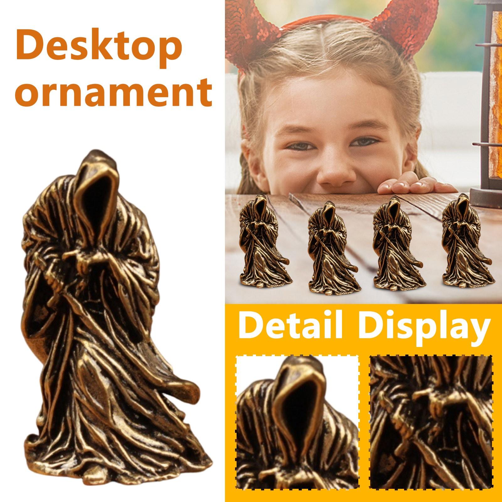 Могущественная черная роба Смерть Латунное украшение Древний плащ Плащ Убийственный дух Маленькое украшение One Size жёлтый
Могущественная черная роба Смерть Латунное украшение Древний плащ Плащ Убийственный дух Маленькое украшение One Size жёлтый