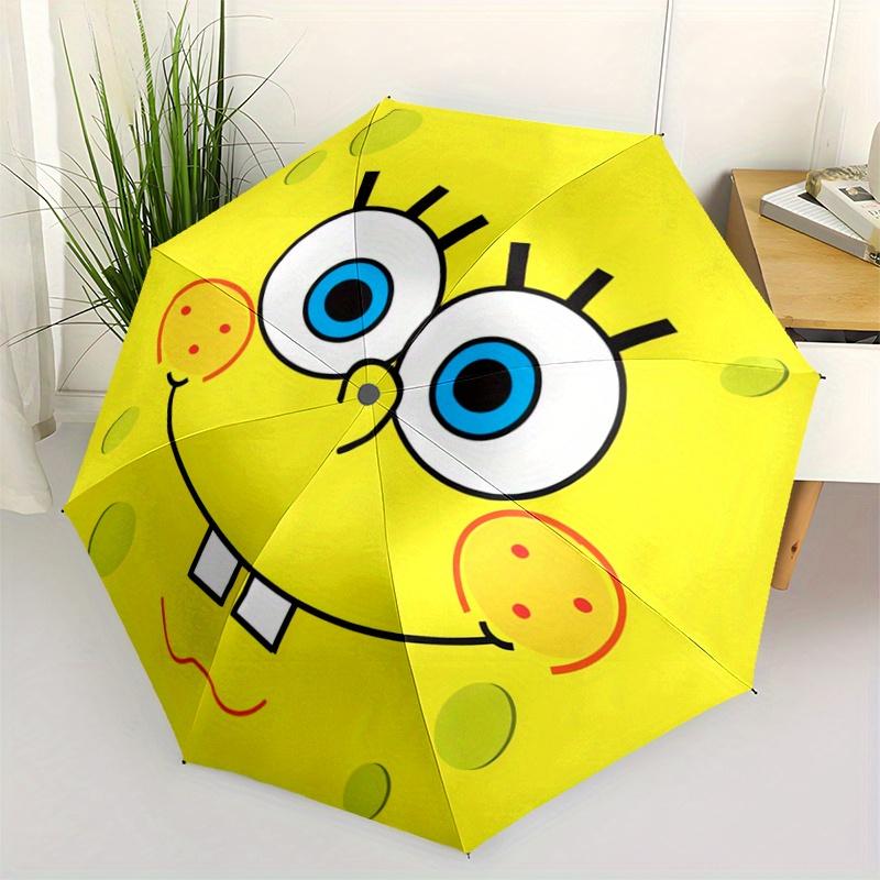 1pc Happy SpongeBob SquarePants Design Pattern Automatic 3-Fold Umbrella, 8 Iron Frames, High-Value Folding Umbrella, Suitable for Office, Travel
1pc Happy SpongeBob SquarePants Design Pattern Automatic 3-Fold Umbrella, 8 Iron Frames, High-Value Folding Umbrella, Suitable for Office, Travel