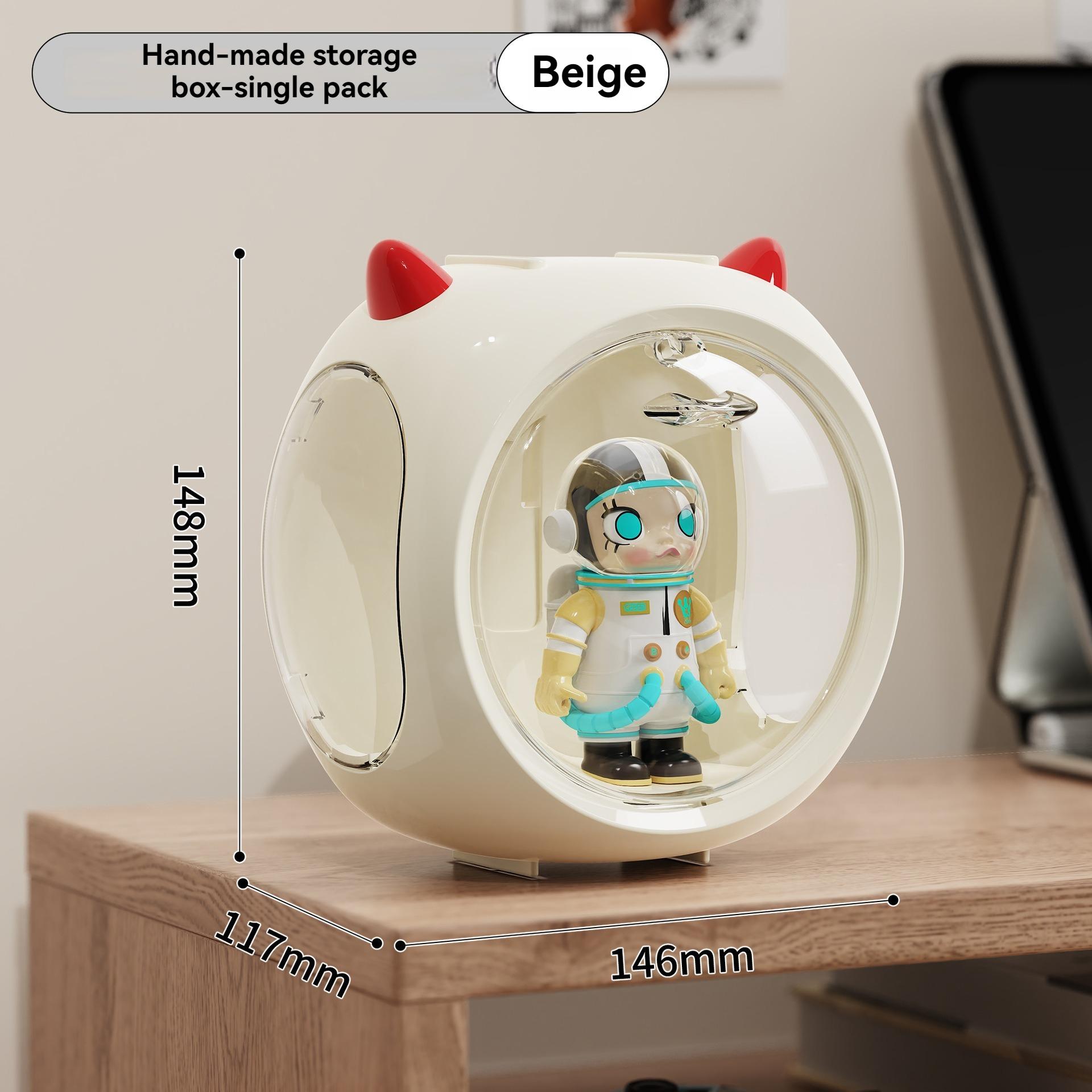 Transparent Acrylic Storage Box Single Doll Display Cabinet Dustproof Figure Decoration Blind Box Organizer бежевий
Transparent Acrylic Storage Box Single Doll Display Cabinet Dustproof Figure Decoration Blind Box Organizer бежевий