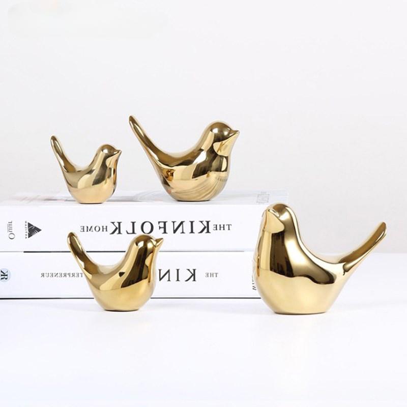 Bird Figurine 4 Sizes Nordic Ceramic Gold Animal Statue Jewelry Home Decoration Living Room Table Decoration Sculpture Ornament
Bird Figurine 4 Sizes Nordic Ceramic Gold Animal Statue Jewelry Home Decoration Living Room Table Decoration Sculpture Ornament