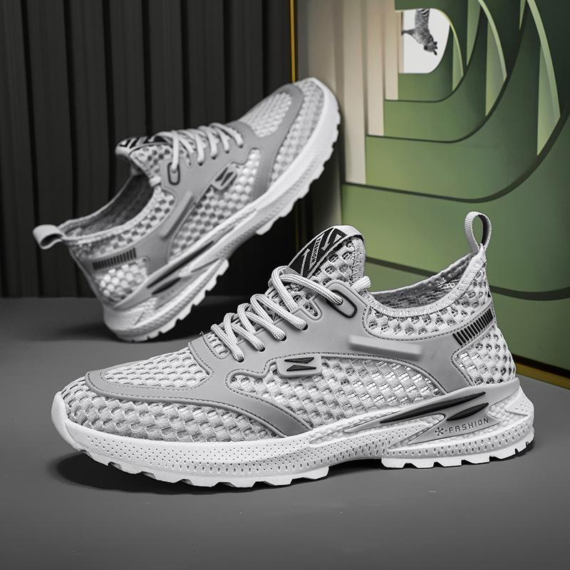 Мужская летняя сетчатая дышащая обувь, мужские кроссовки из плетеной сетки, мужская спортивная обувь для бега и отдыха, тонкая, легкая, пляжная сетчатая обувь 2024 44
Мужская летняя сетчатая дышащая обувь, мужские кроссовки из плетеной сетки, мужская спортивная обувь для бега и отдыха, тонкая, легкая, пляжная сетчатая обувь 2024 44