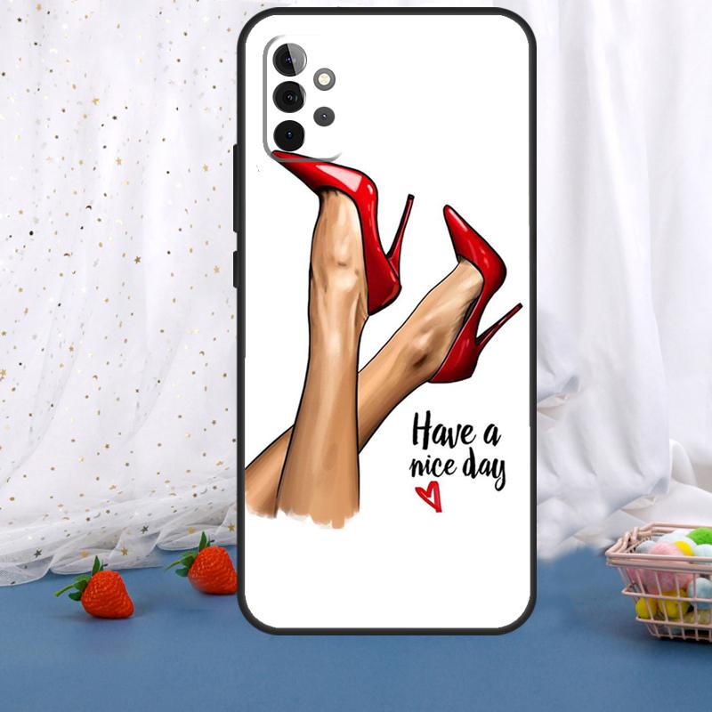 Fashion High Heels For Samsung Galaxy A15 A55 A35 A53 A33 A13 A36 A56 A26 A16 A22 A32 A52 A54 A34 A05 A06 Case Samsung A36
Fashion High Heels For Samsung Galaxy A15 A55 A35 A53 A33 A13 A36 A56 A26 A16 A22 A32 A52 A54 A34 A05 A06 Case Samsung A36