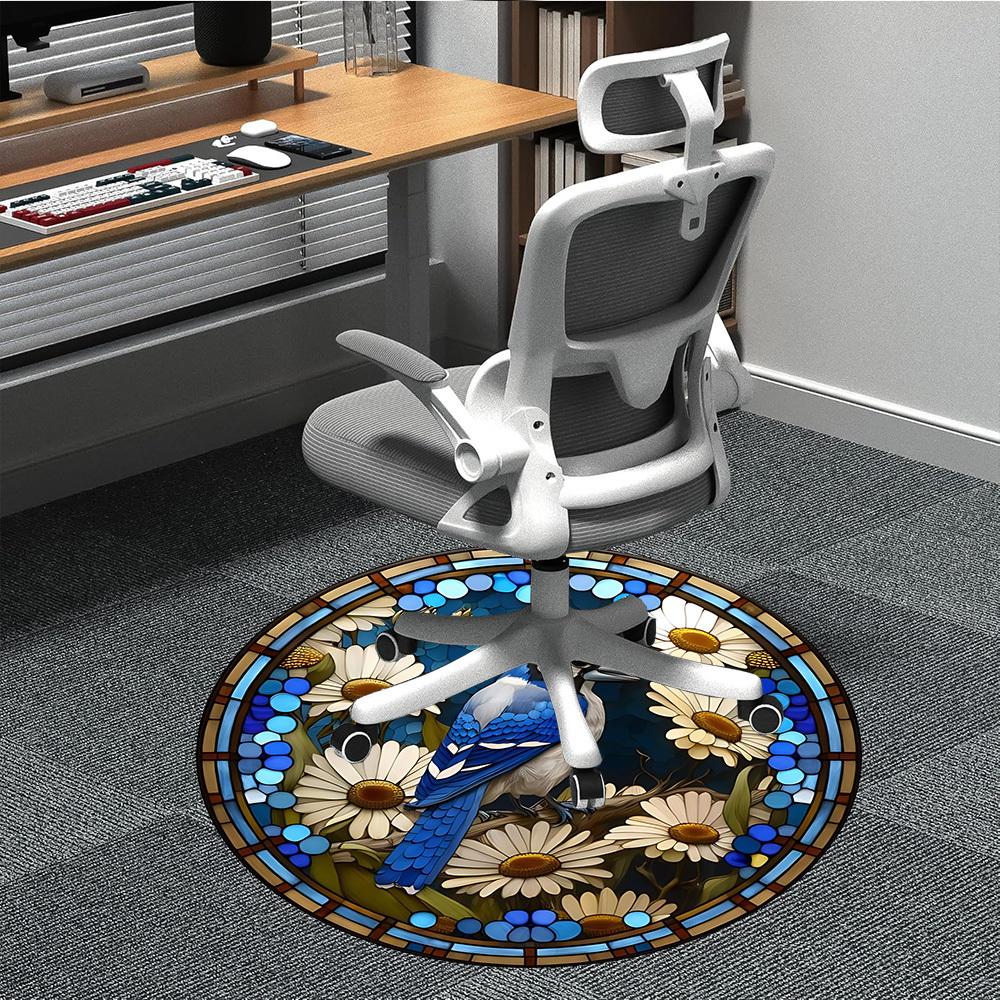 1pc Stained Glass Jay Carpet for Office, Non-slip, Soft and Durable Office Rug, Perfect for Office yy260128094 80cm by 80cm
1pc Stained Glass Jay Carpet for Office, Non-slip, Soft and Durable Office Rug, Perfect for Office yy260128094 80cm by 80cm