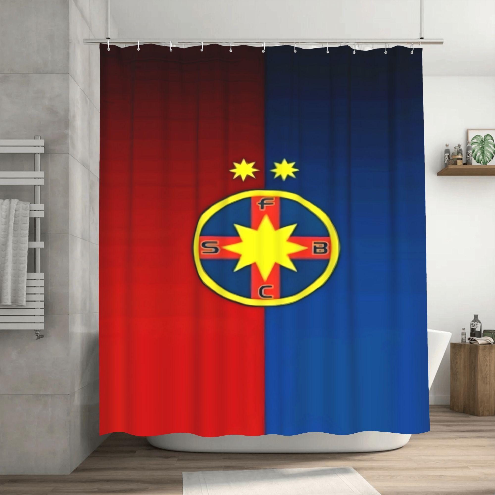 Fcsb Inspired Shower Curtain With Star & Letter Design - Durable Polyester, Machine Washable, Easy Hang Grommets, Perfect For Ba W60H190(CM)-1 Pcs
Fcsb Inspired Shower Curtain With Star & Letter Design - Durable Polyester, Machine Washable, Easy Hang Grommets, Perfect For Ba W60H190(CM)-1 Pcs