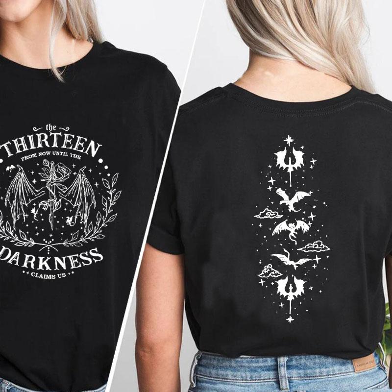 Terrasen Home of The Stag Tshirt Women Cotton Short Sleeve Throne of Glass Merch Tshirt Sarah J Maas Bookish ACOTAR Tee Shirt 4XL
Terrasen Home of The Stag Tshirt Women Cotton Short Sleeve Throne of Glass Merch Tshirt Sarah J Maas Bookish ACOTAR Tee Shirt 4XL