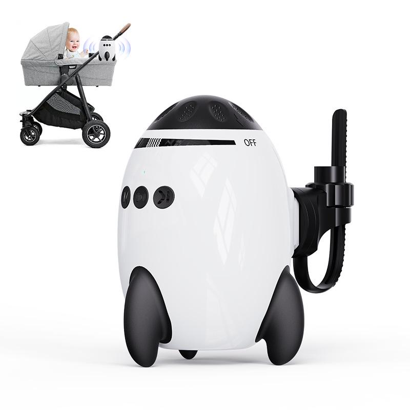Портативная детская коляска-качалка с белым шумом и Bluetooth белый
Портативная детская коляска-качалка с белым шумом и Bluetooth белый