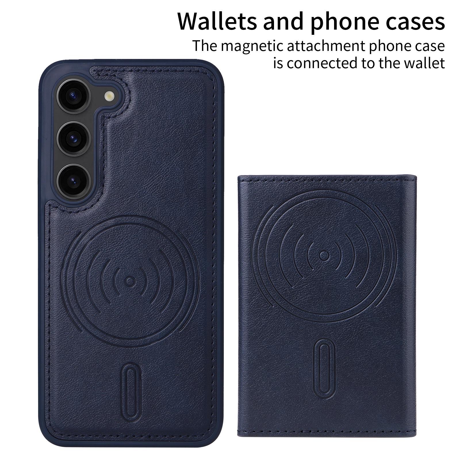 For Samsung Galaxy S23 Magnetic Case BETOPNICE Leather Phone Cover Kickstand with Detachable Card Bag Blue
For Samsung Galaxy S23 Magnetic Case BETOPNICE Leather Phone Cover Kickstand with Detachable Card Bag Blue