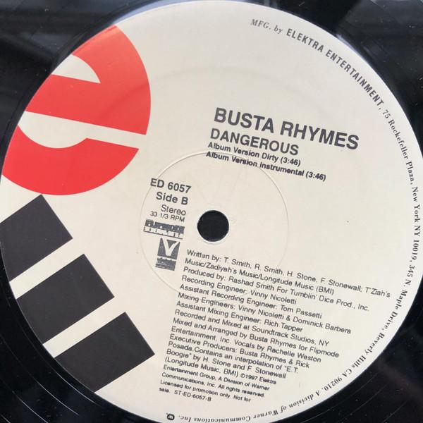12inch Record BUSTA RHYMES - Dangerous ED6057 Elektra 1997 US Rap & Hip-Hop/R&B Used
12inch Record BUSTA RHYMES - Dangerous ED6057 Elektra 1997 US Rap & Hip-Hop/R&B Used