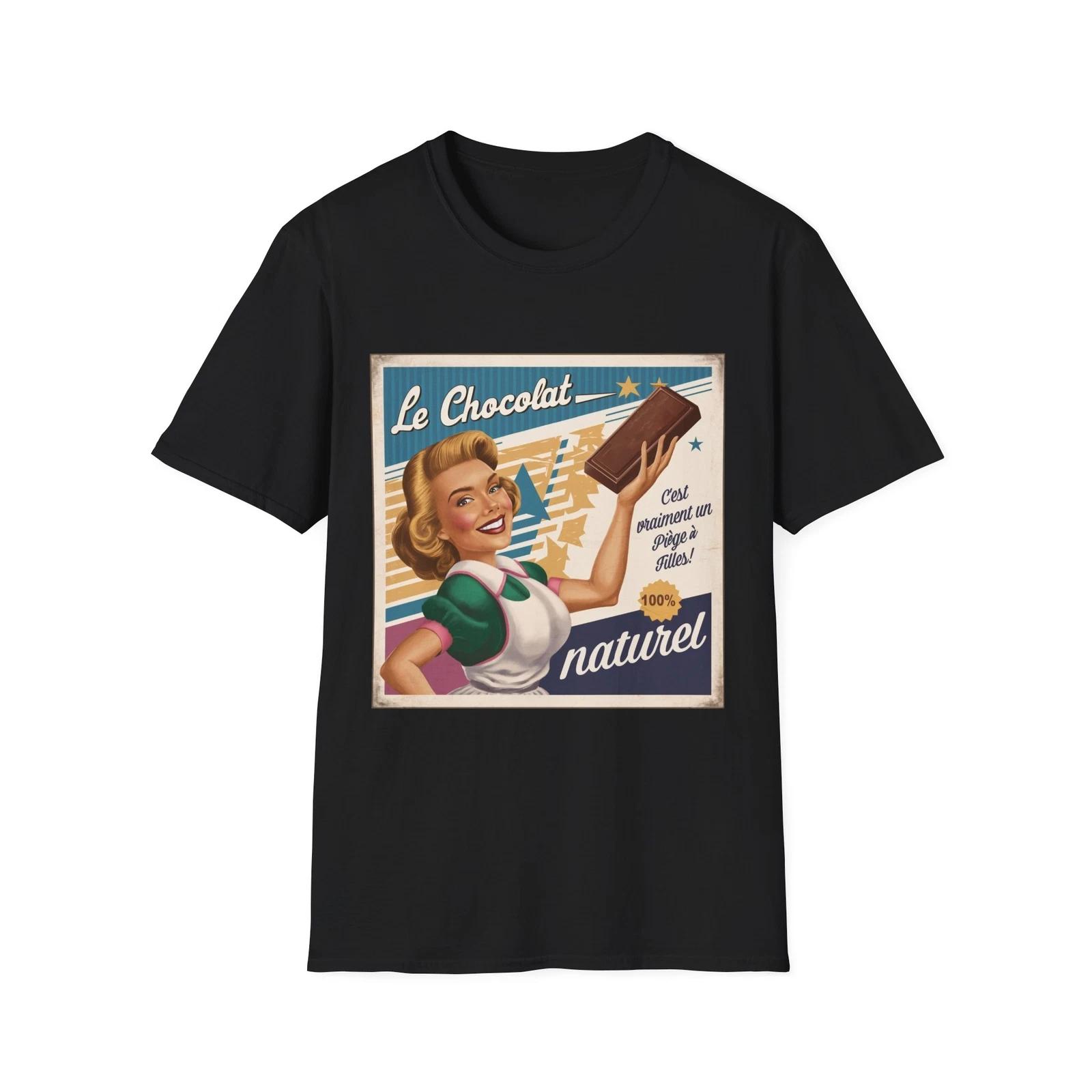 Retro Chocolate Lover T-Shirt, Cute Kitchen Humor Tee, Gift for Bakers, L
Retro Chocolate Lover T-Shirt, Cute Kitchen Humor Tee, Gift for Bakers, L