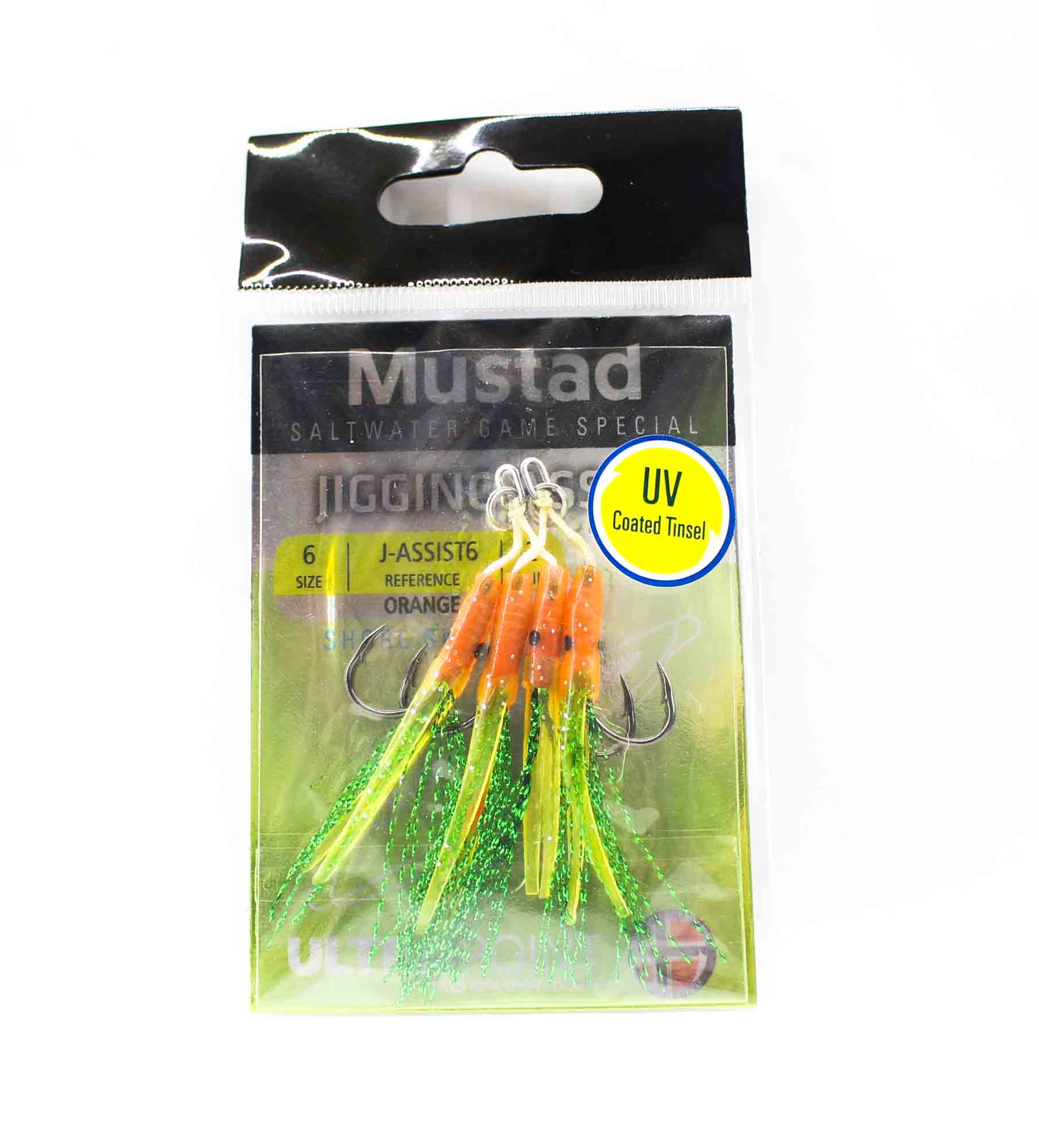 Mustad J-ASSIST6-OR-6-2 Двойные вспомогательные джиговые крючки, размер 6, оранжевый (7400)
Mustad J-ASSIST6-OR-6-2 Двойные вспомогательные джиговые крючки, размер 6, оранжевый (7400)