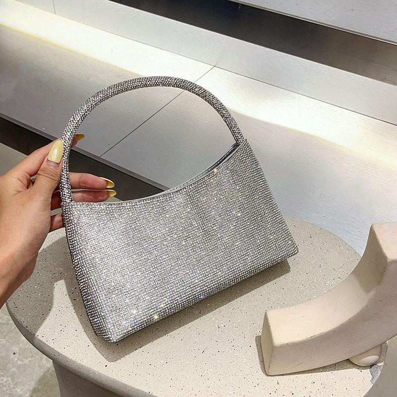 Glitter Shiny Diamond Evening Bag Wedding Party Clutch Purse Exquisite Banquet Bag Luxury Fashion Women Handbag Crossbody Bag
Glitter Shiny Diamond Evening Bag Wedding Party Clutch Purse Exquisite Banquet Bag Luxury Fashion Women Handbag Crossbody Bag