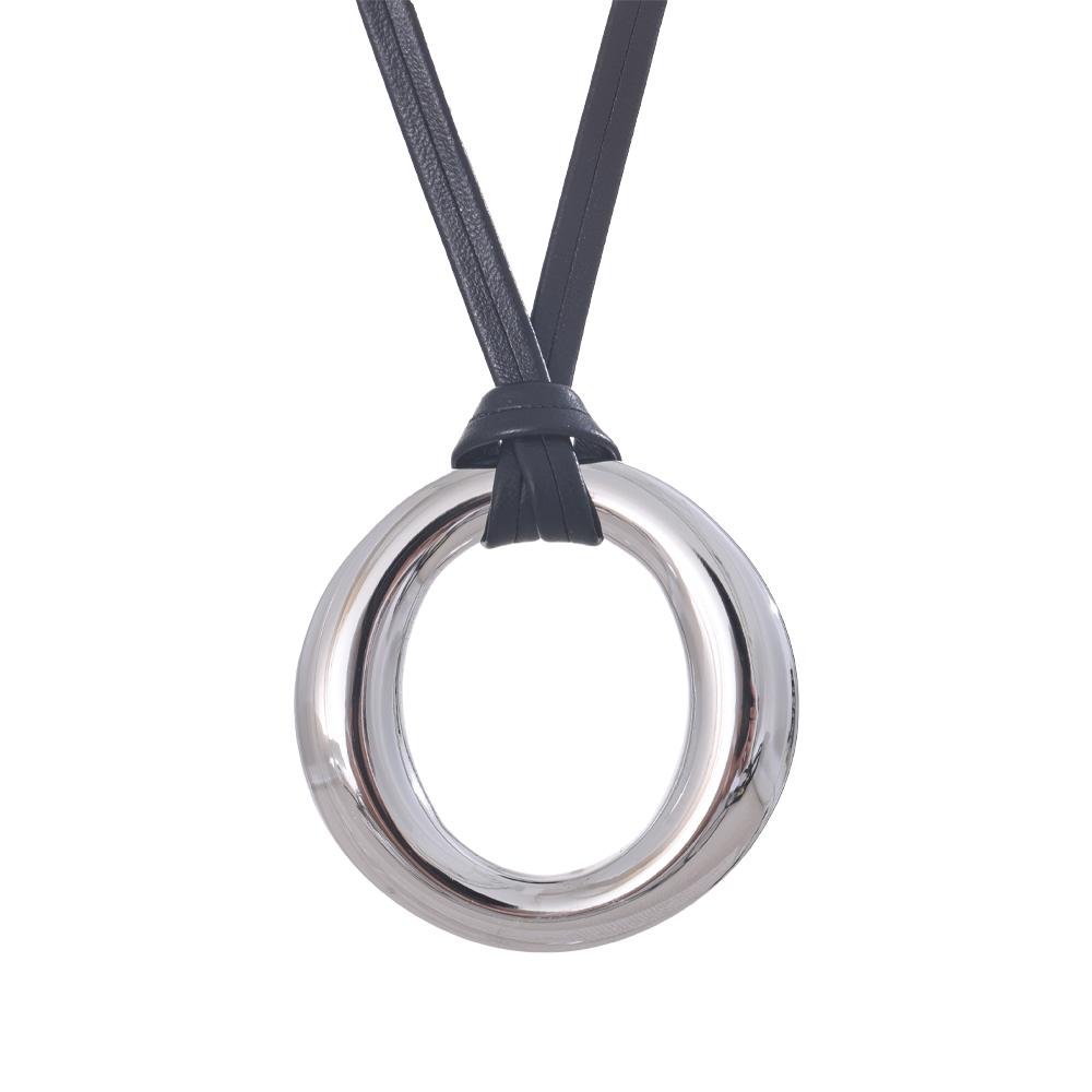 Yhpup Long PU Leather Stainless Steel Round Pendant Fashion Bib Necklace Minimalist Tarnish Free for Women Stylish Trend Jewelry
Yhpup Long PU Leather Stainless Steel Round Pendant Fashion Bib Necklace Minimalist Tarnish Free for Women Stylish Trend Jewelry