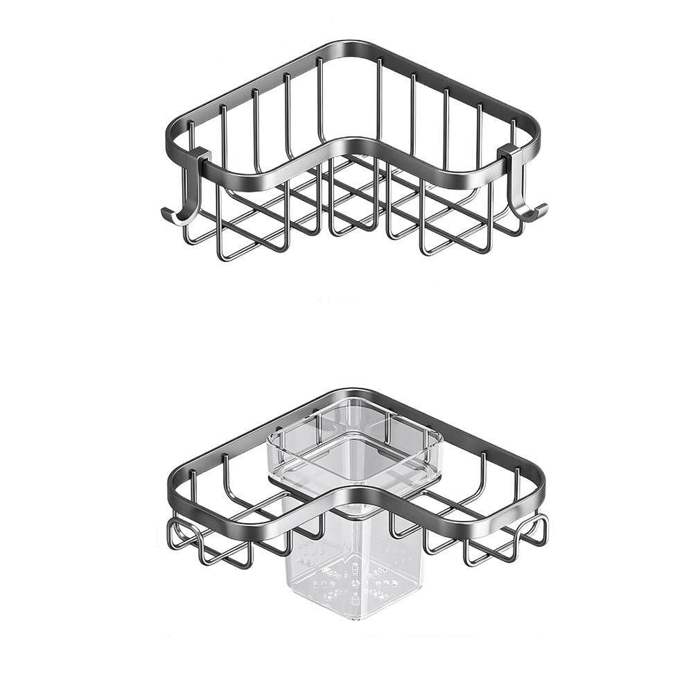 Hanging Kitchen Storage Rack Removable Drainer Shelf Basket New Sponge Organizer Kitchen Supplies Black-with Cup
Hanging Kitchen Storage Rack Removable Drainer Shelf Basket New Sponge Organizer Kitchen Supplies Black-with Cup