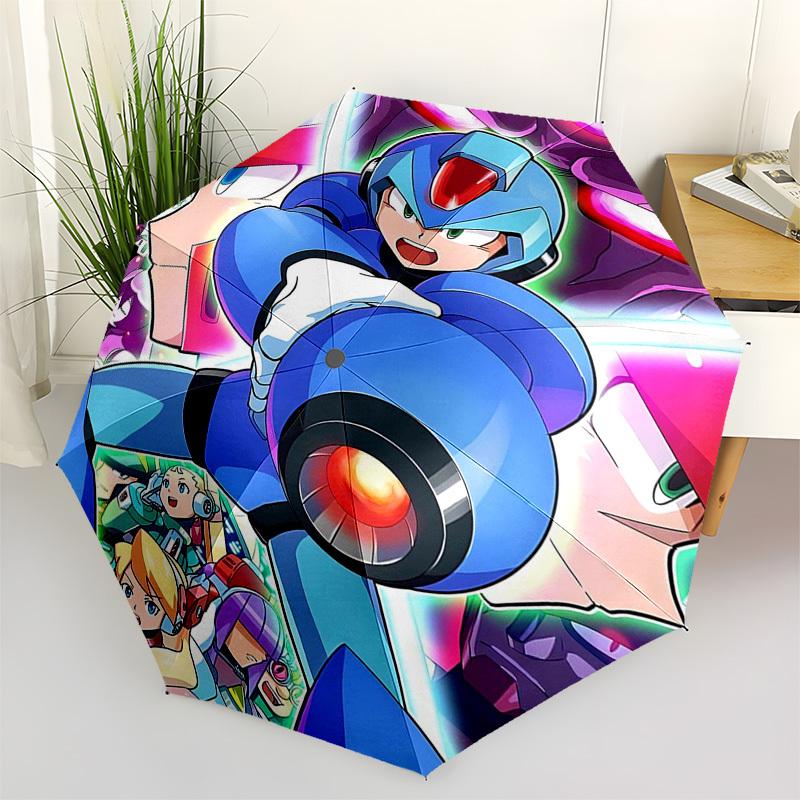 1pc Mega Man Automatic Folding Umbrella, Portable 3-Fold Design with 8-Bone Iron Frame, Outdoor for Fans, Travelers, Everyday Use, Gift Idea.Y032
1pc Mega Man Automatic Folding Umbrella, Portable 3-Fold Design with 8-Bone Iron Frame, Outdoor for Fans, Travelers, Everyday Use, Gift Idea.Y032