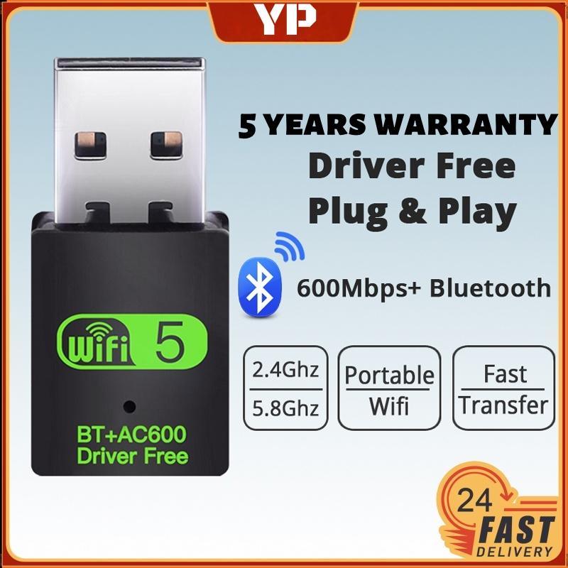600Mbps Usb Wifi Bluetooth Adapter Dual Band 2.4/5.8Ghz Wireless External Receiver Rtl8821Cu Wifi Dongle For Pc/Laptop/Desktop
600Mbps Usb Wifi Bluetooth Adapter Dual Band 2.4/5.8Ghz Wireless External Receiver Rtl8821Cu Wifi Dongle For Pc/Laptop/Desktop
