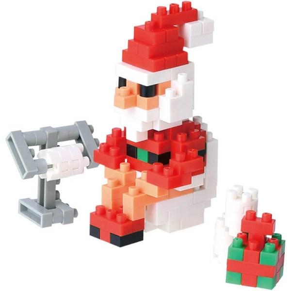 Дед Мороз в рождественском туалете Kawada Nanoblock, популярные корейские игрушки
Дед Мороз в рождественском туалете Kawada Nanoblock, популярные корейские игрушки