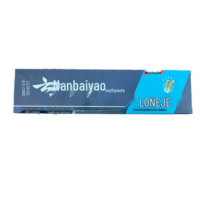 Yunnan Baiyao LONEJE Fresh Mint Toothpaste
Yunnan Baiyao LONEJE Fresh Mint Toothpaste