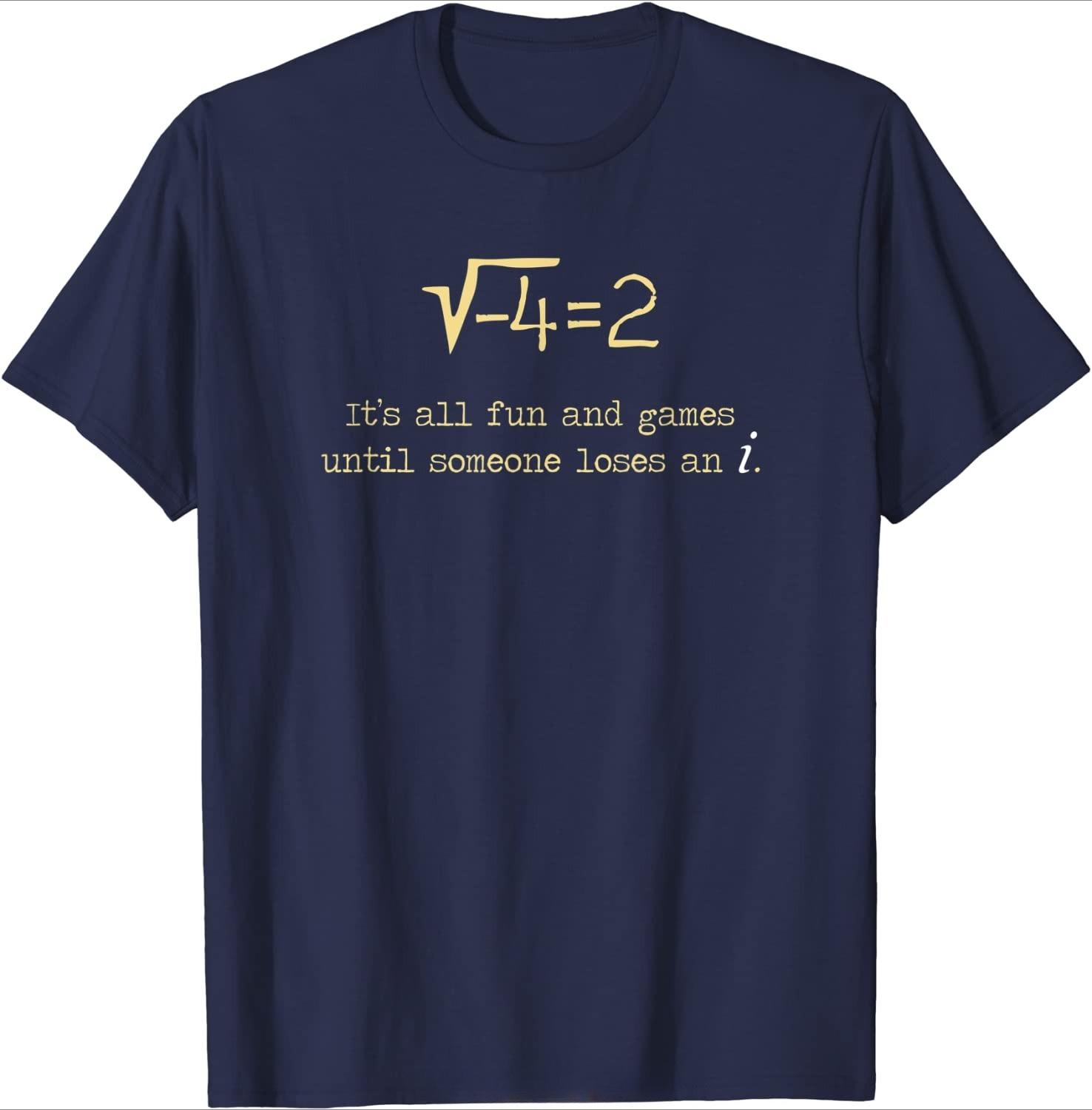 Math Pun Shirt Its All Fun and Games Until Someone Loses I Street Tshirt Summer Fashion Tshirt Men Oversized Oneck T Shirt 4XL
Math Pun Shirt Its All Fun and Games Until Someone Loses I Street Tshirt Summer Fashion Tshirt Men Oversized Oneck T Shirt 4XL