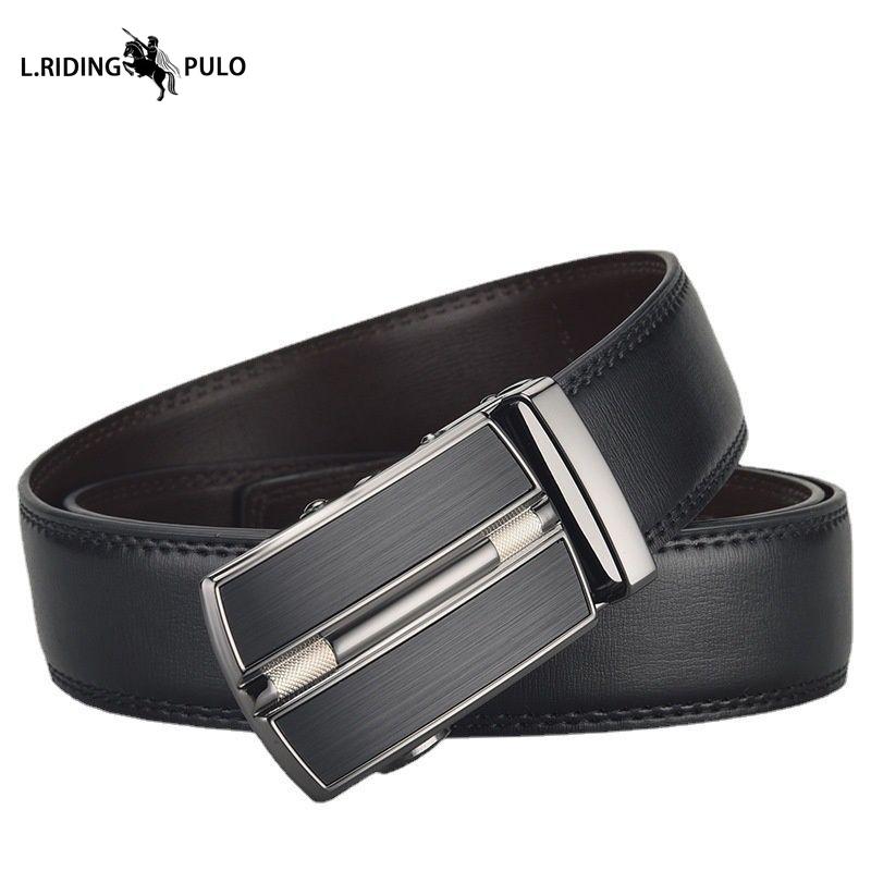 Мужской кожаный ремень Высококачественная автоматическая пряжка Простой деловой повседневный мужской ремень 130cm
Мужской кожаный ремень Высококачественная автоматическая пряжка Простой деловой повседневный мужской ремень 130cm