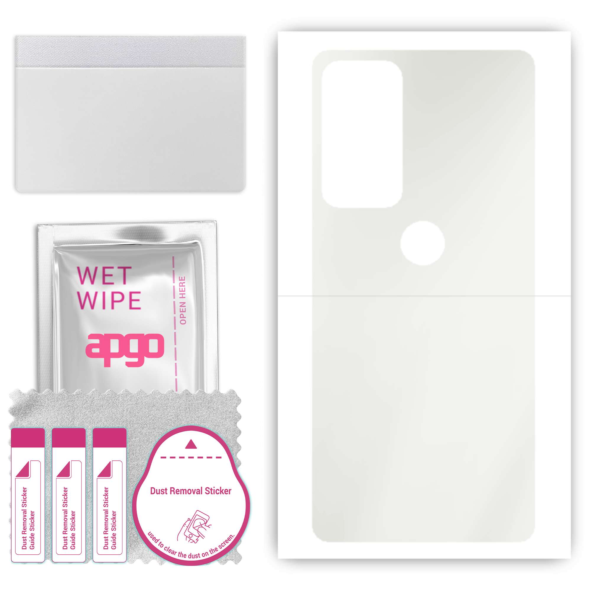 apgo MATTE Protective Skin Sticker for the back compatible with Motorola Edge 20, Wrap Film, Hydrogel Film, Flexible, Soft TPU with positioning layer
apgo MATTE Protective Skin Sticker for the back compatible with Motorola Edge 20, Wrap Film, Hydrogel Film, Flexible, Soft TPU with positioning layer