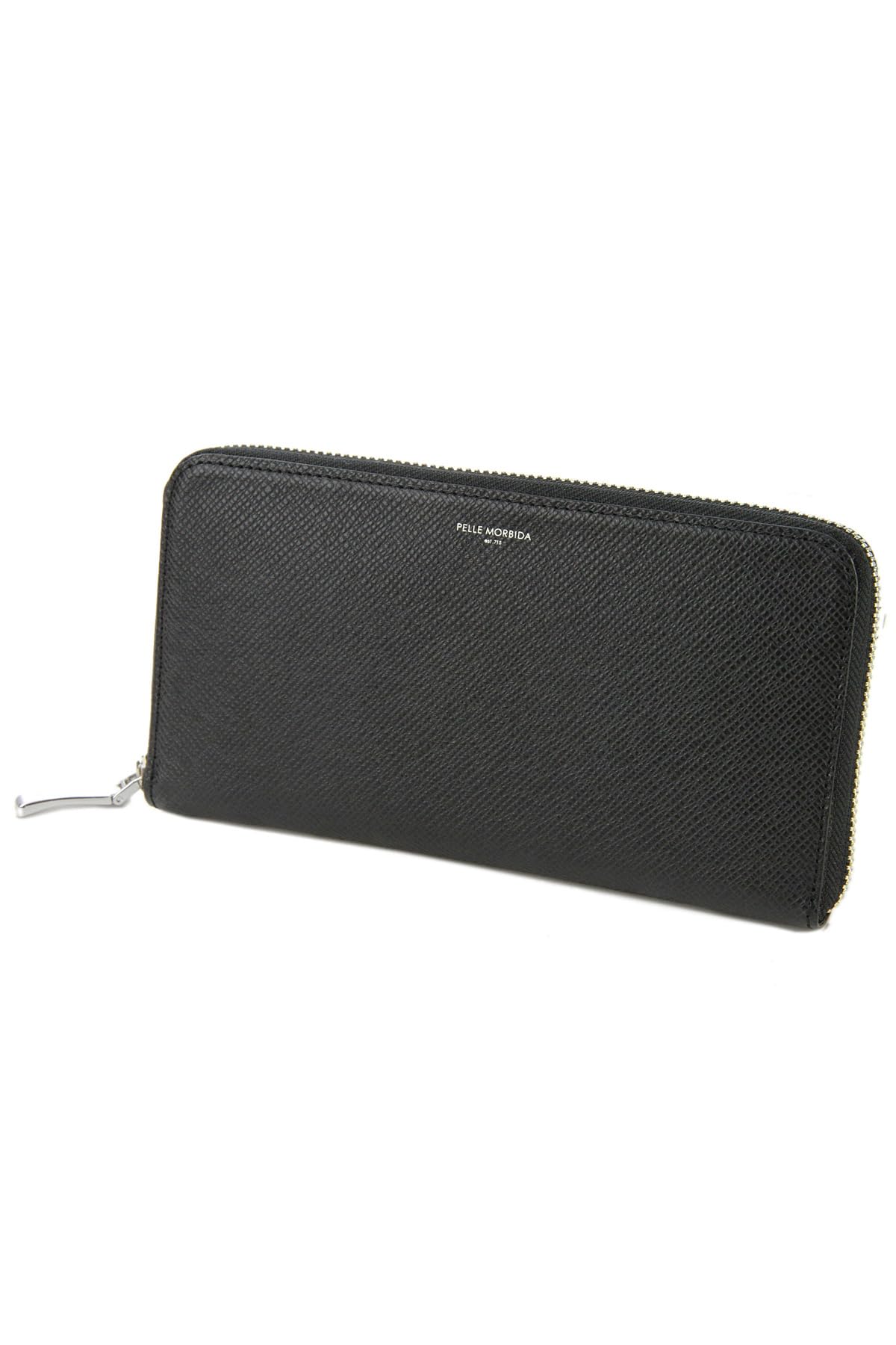 Pelle Morbida Long Wallet Genuine Leather Round Zipper Barca Embossed Leather Black Medium Men s BA311-BK
Pelle Morbida Long Wallet Genuine Leather Round Zipper Barca Embossed Leather Black Medium Men s BA311-BK