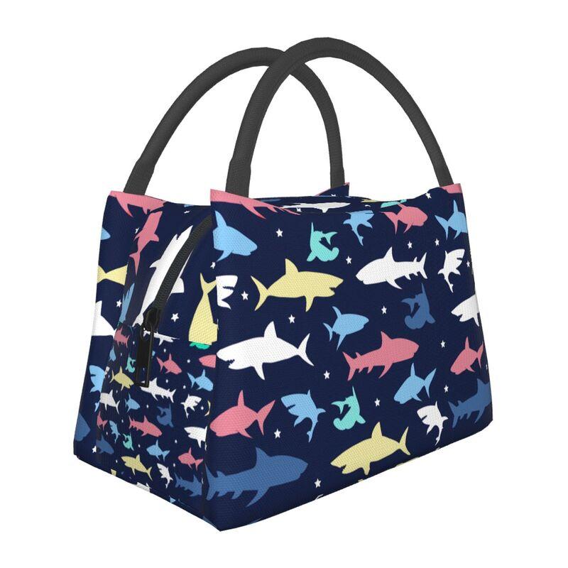 Cute Cartoon Sharks Pattern Thermal Lunch Bag Large Reusable Waterproof Cooler Insulated Lunch Box for Work School Travel Picnic
Cute Cartoon Sharks Pattern Thermal Lunch Bag Large Reusable Waterproof Cooler Insulated Lunch Box for Work School Travel Picnic