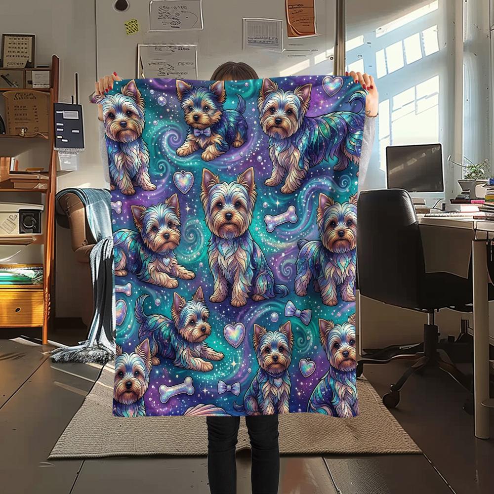 1Pc Galaxy Dogs Print Flannel Blanket High Quality Warm Comfortable Cover for All Seasons Perfect for Gifts Home Decor 80cm x 120cm
1Pc Galaxy Dogs Print Flannel Blanket High Quality Warm Comfortable Cover for All Seasons Perfect for Gifts Home Decor 80cm x 120cm