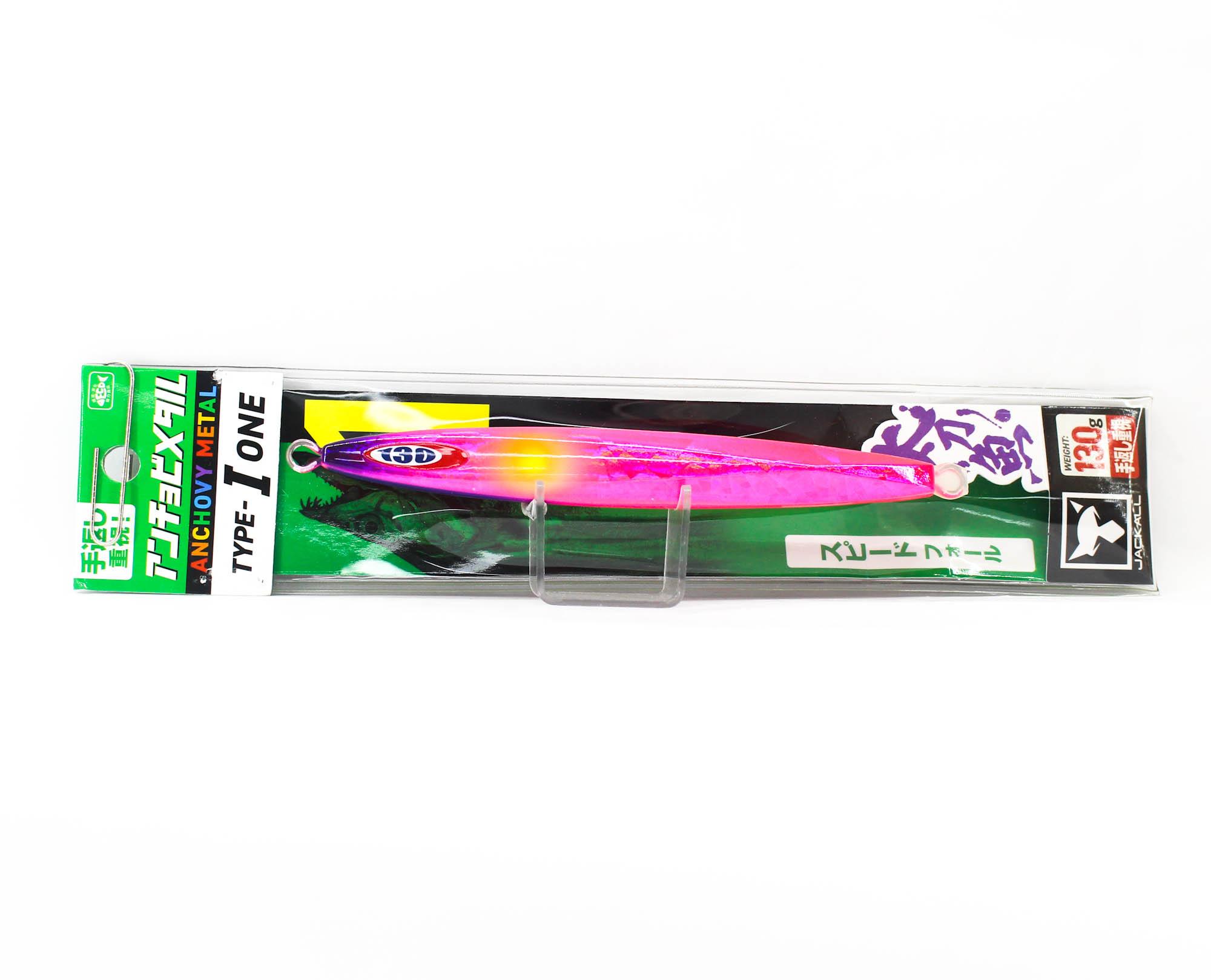 Jackall Metal Jig Anchovy Type 1 Standard 130 grams Saber Pink (9831)
Jackall Metal Jig Anchovy Type 1 Standard 130 grams Saber Pink (9831)