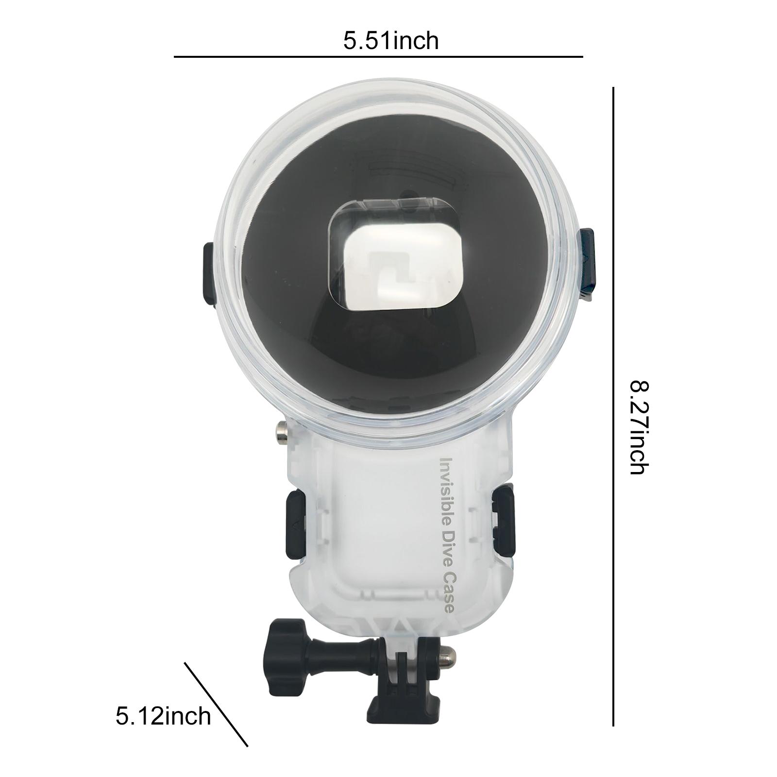 For Insta360 X5 Waterproof Diving Case 50M Fully Underwater Housing Case Underwater for Insta360 X5 Action Camera Accessories
For Insta360 X5 Waterproof Diving Case 50M Fully Underwater Housing Case Underwater for Insta360 X5 Action Camera Accessories