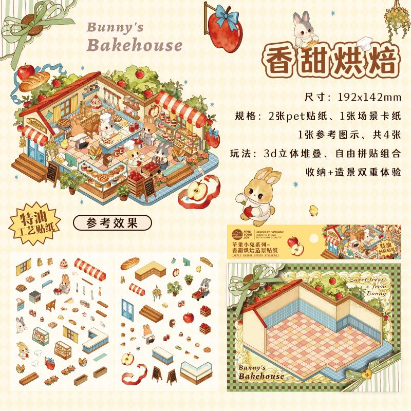 JIAMEI Rabbit Cottage Kawaii 3D Miniature Scene Cartoon Landscape Stickers DIY Handmade Stacking Scrapboo Sticker Children s Gif
JIAMEI Rabbit Cottage Kawaii 3D Miniature Scene Cartoon Landscape Stickers DIY Handmade Stacking Scrapboo Sticker Children s Gif