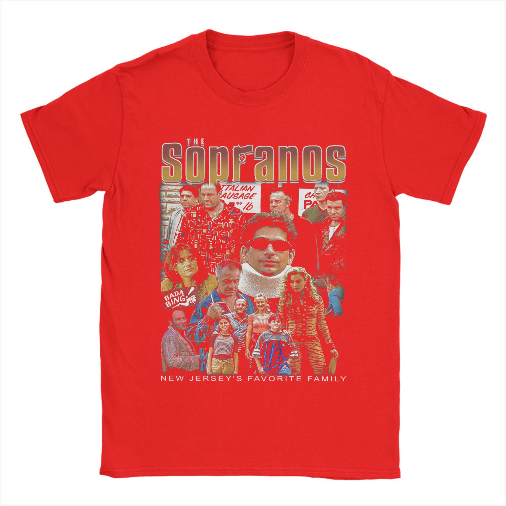 Unisex TShirt Tthe Sopranos Movie Vintage Cotton Tee Shirt Short Sleeve T Shirts Crew Neck Tops Summer S
Unisex TShirt Tthe Sopranos Movie Vintage Cotton Tee Shirt Short Sleeve T Shirts Crew Neck Tops Summer S