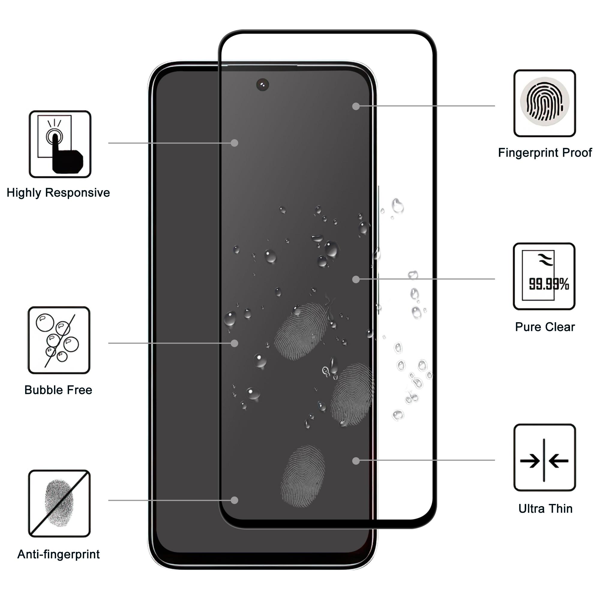 For Xiaomi Redmi 13 5G/13 4G AGC Glass Screen Protector Full Glue Black Edge Screen Film Type A
For Xiaomi Redmi 13 5G/13 4G AGC Glass Screen Protector Full Glue Black Edge Screen Film Type A