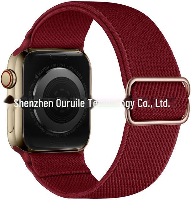 Регулируемый эластичный нейлоновый ремешок со скользящей застежкой для Apple Watch iWatch7 38/40/41/42mm
Регулируемый эластичный нейлоновый ремешок со скользящей застежкой для Apple Watch iWatch7 38/40/41/42mm