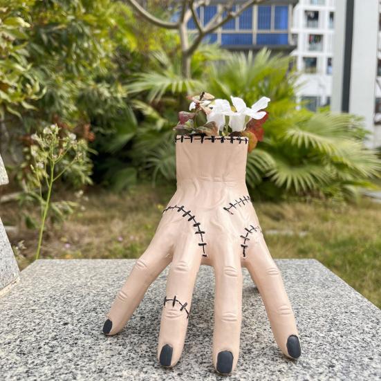 Цветочный горшок Поддельный Резной Декоративная Форма Руки Реалистичная Ужасная Смола Террорист Ручной Горшок Горшок Садовые Принадлежности
Цветочный горшок Поддельный Резной Декоративная Форма Руки Реалистичная Ужасная Смола Террорист Ручной Горшок Горшок Садовые Принадлежности